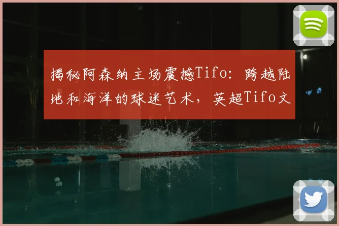 揭秘阿森纳主场震撼Tifo:跨越陆地和海洋的球迷艺术,英超Tifo文化全解析